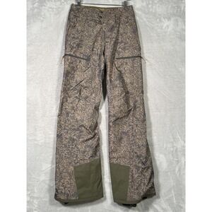 Patagonia Pants Mens XS Camo Recycled Polyester Waterproof Ski Snow Powder Town‎